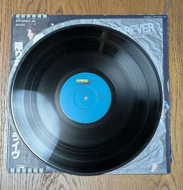 【サイン入り】限りなき挑戦 / アリス・ライヴ = Run Forever