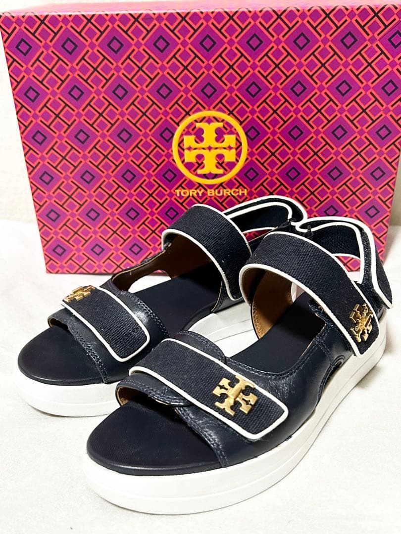 TORY BURCH KIRA キラ　レザースポーツサンダル