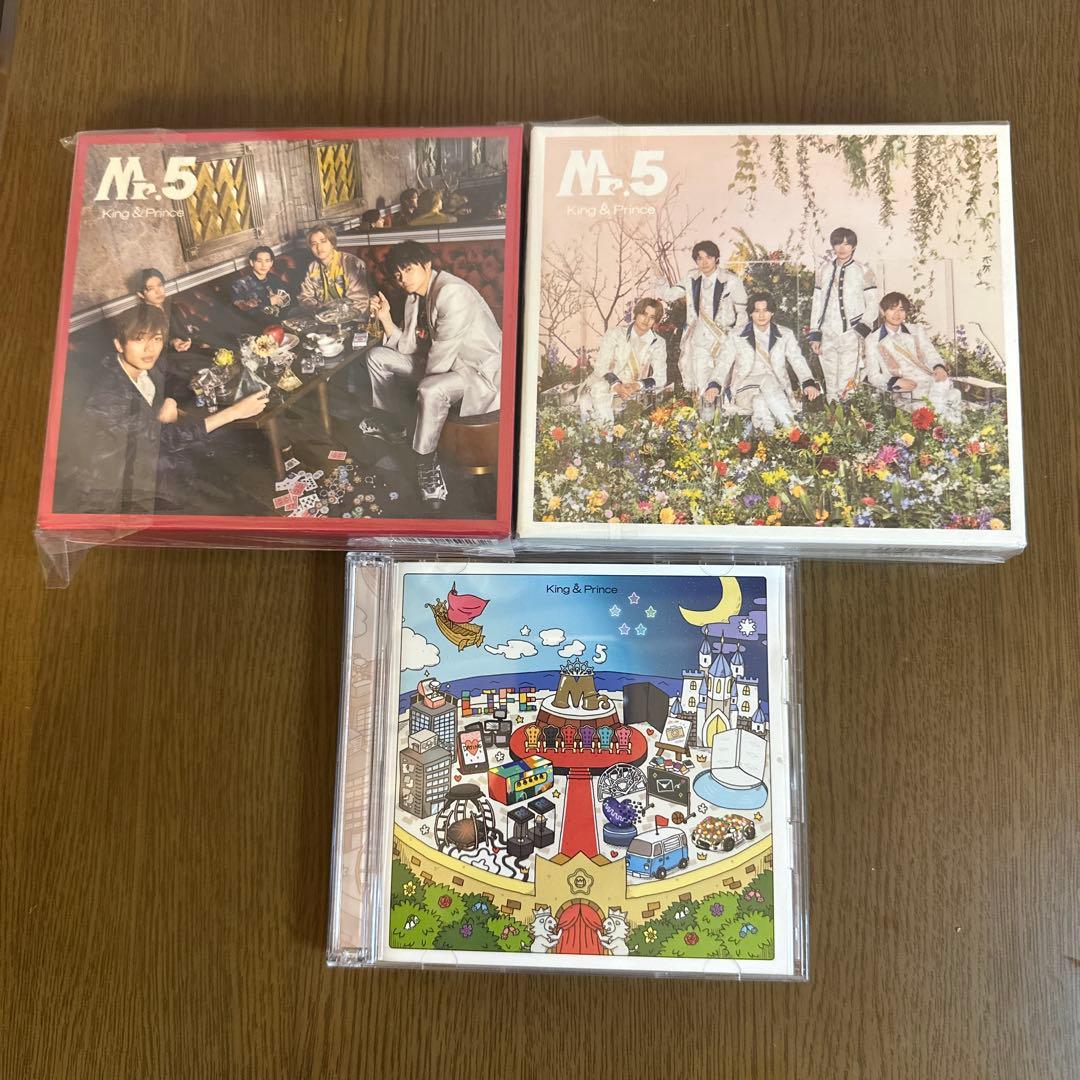 King & Prince Mr.5 3点セット