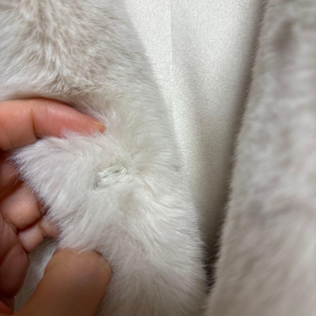 lemomplet レモンプレット　エコファーショートコート　small