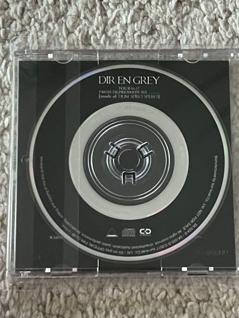 DIR EN GREY mode of FC限定Blu-ray 未開封あり