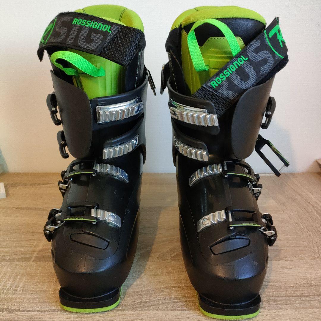 ROSSIGNOL スキー用ブーツ ブラック/グリーン　27.5センチ
