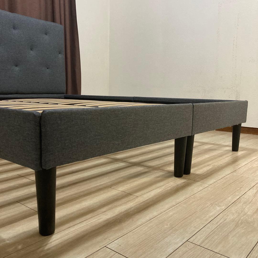 【自社エリア配送限定販売】Emma/エマ・ベッドフレーム/クイーンサイズ