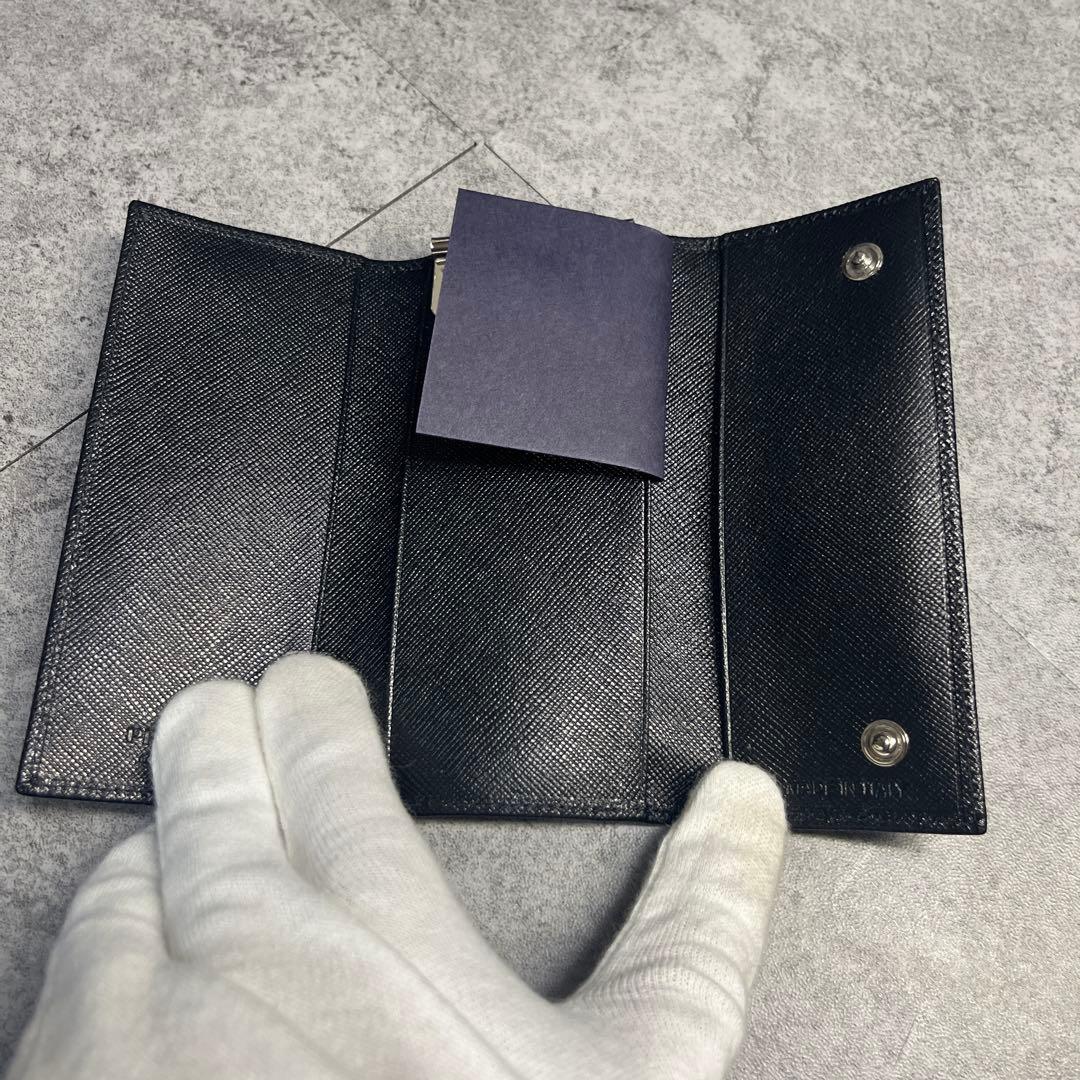 新品未使用 6連 キーケース 三角ロゴ 送料無料