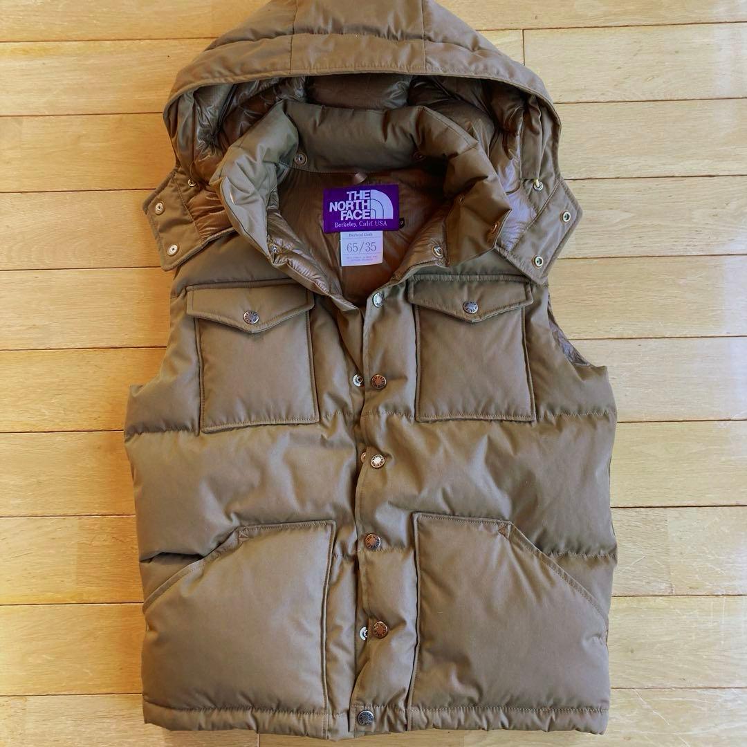 ノースフェイス　パープルレーベル　ダウンベスト　メンズS