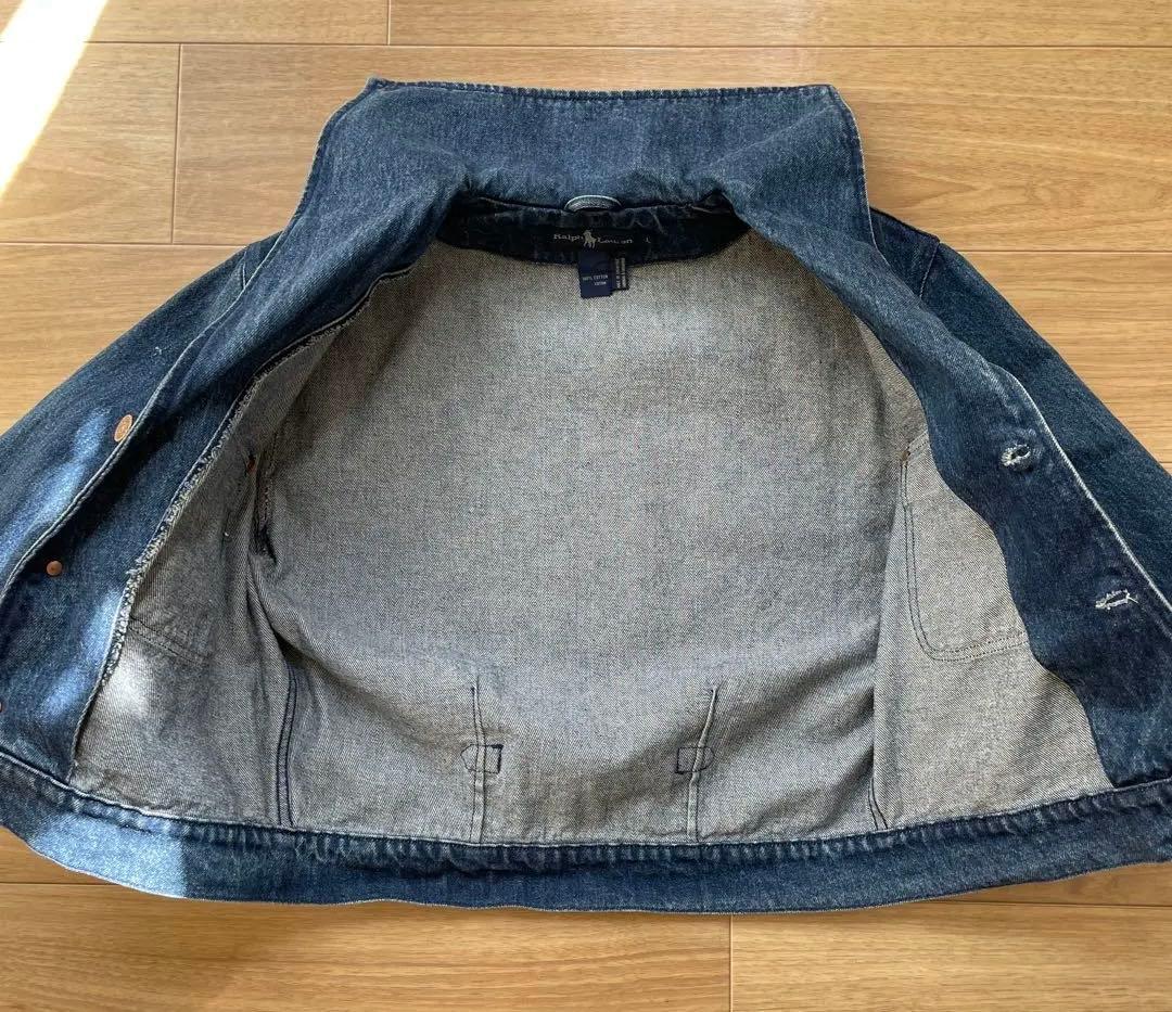 希少✴︎【Ralph Lauren】セーラーカラー デニムジャケット