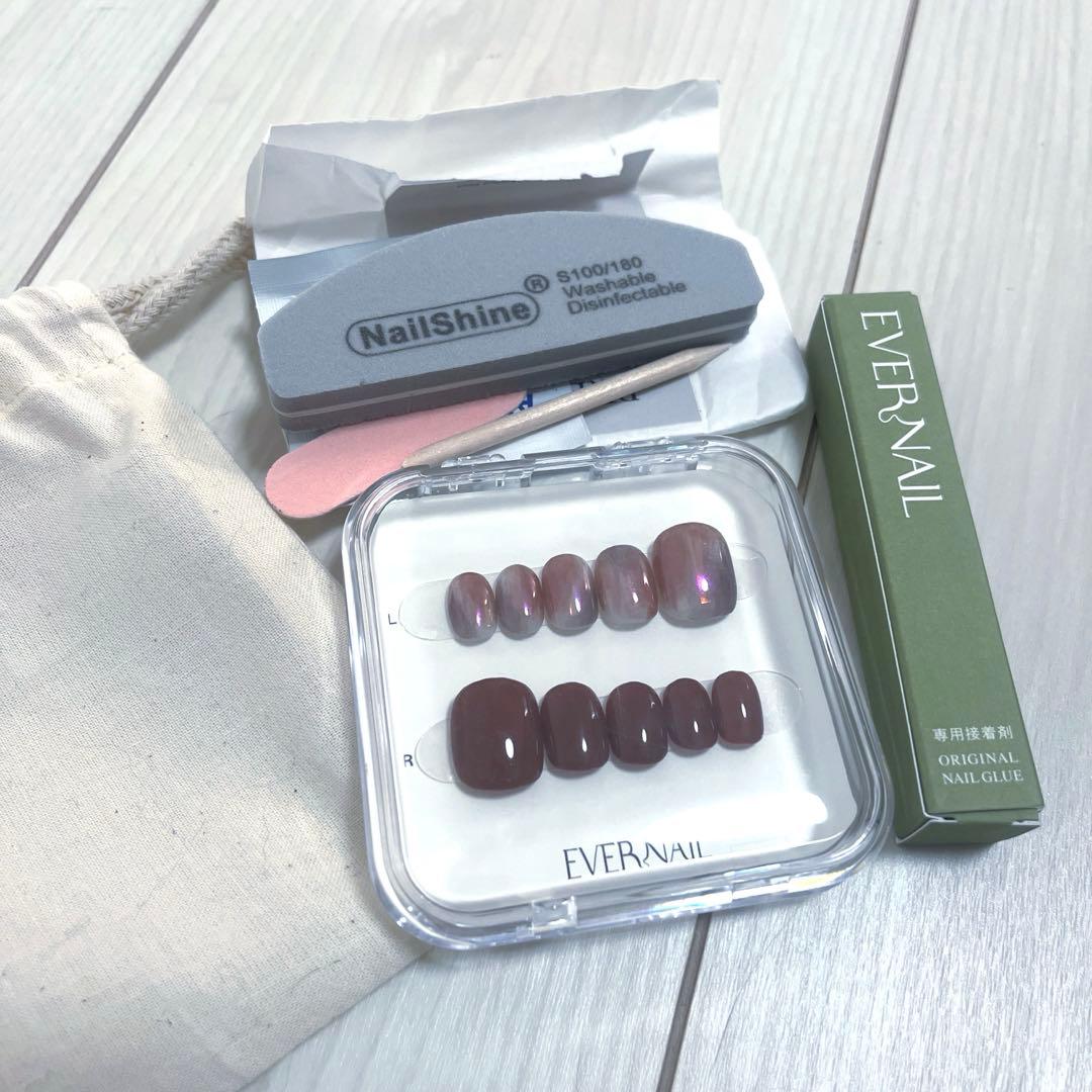 【新品未使用】ever nail 専用接着剤付き