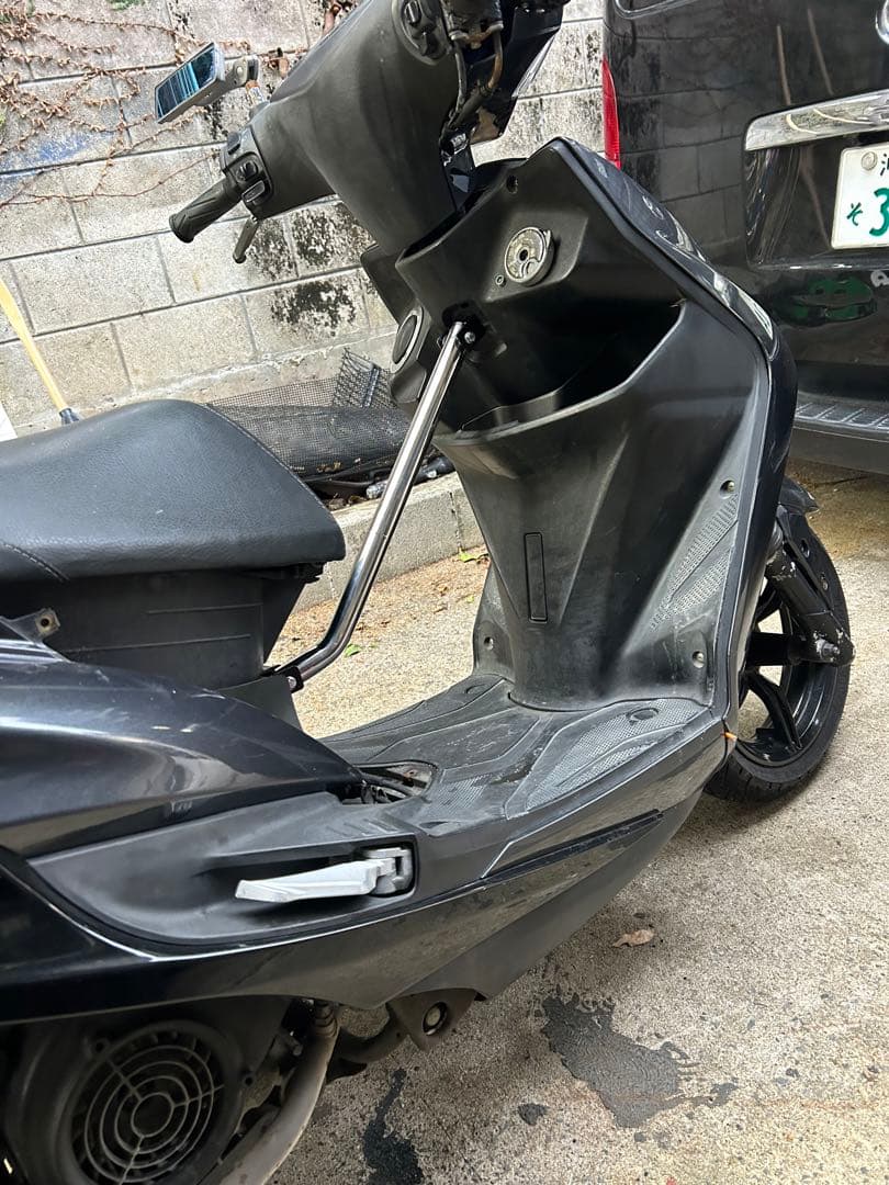 シグナスＸ　４型フレーム補強バーセンターバーワンオフシート対策品