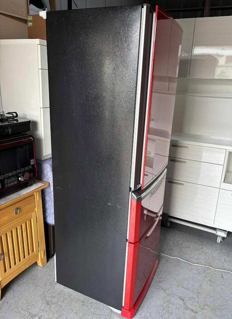 MITSUBISHI 冷蔵庫 3ドア MR-C37EY-R自働製氷機付 Used