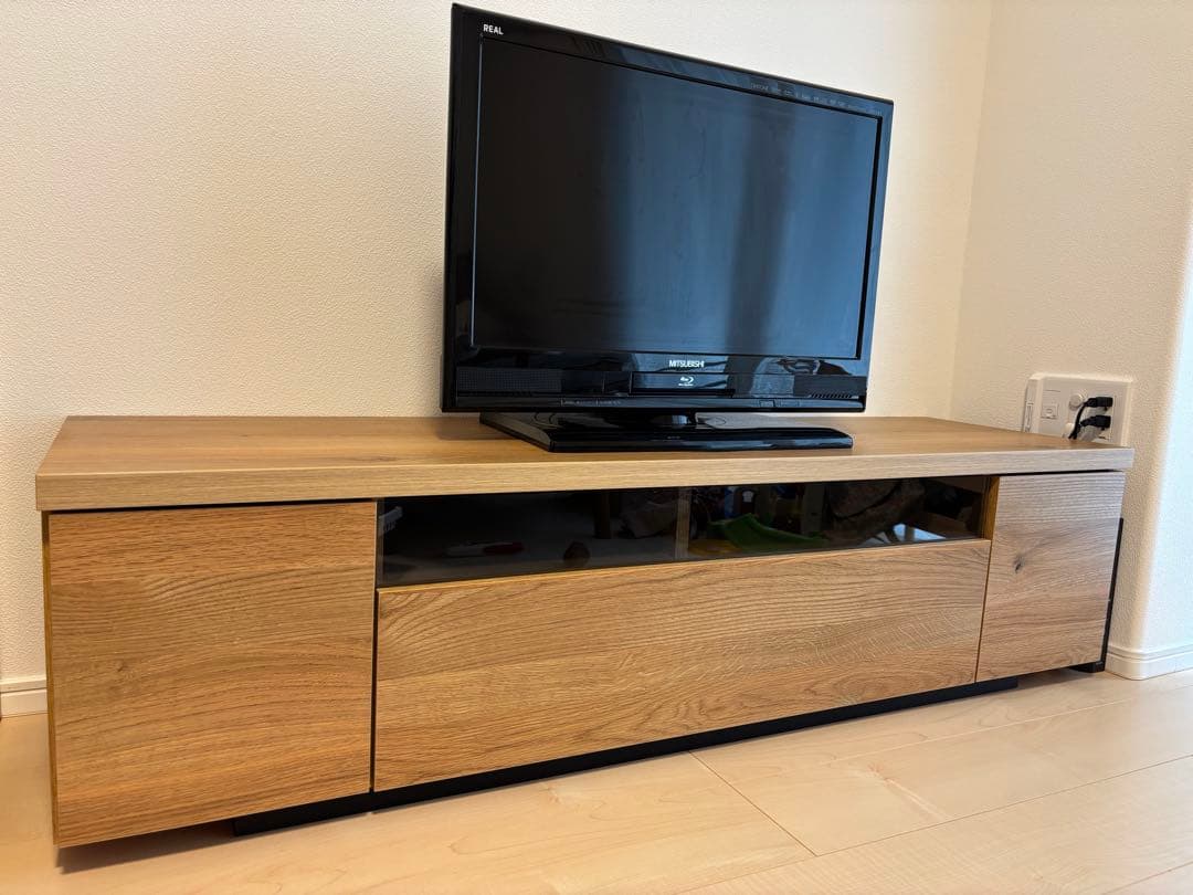 【ぽん】 テレビボード　140cm　完成品　日本製