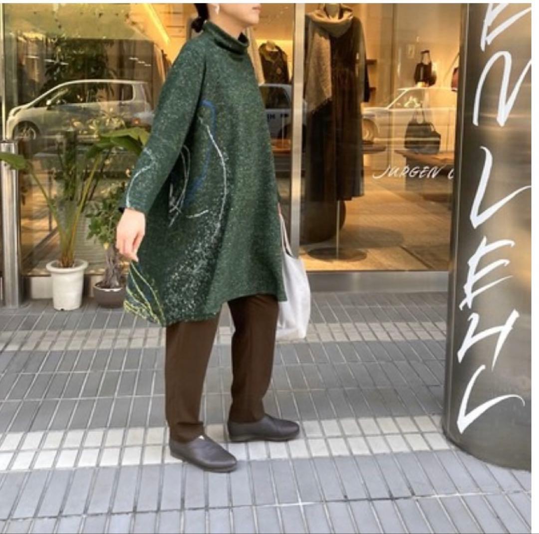 ヨーガンレール　ババグーリ　らくがきジャカード チュニック2023