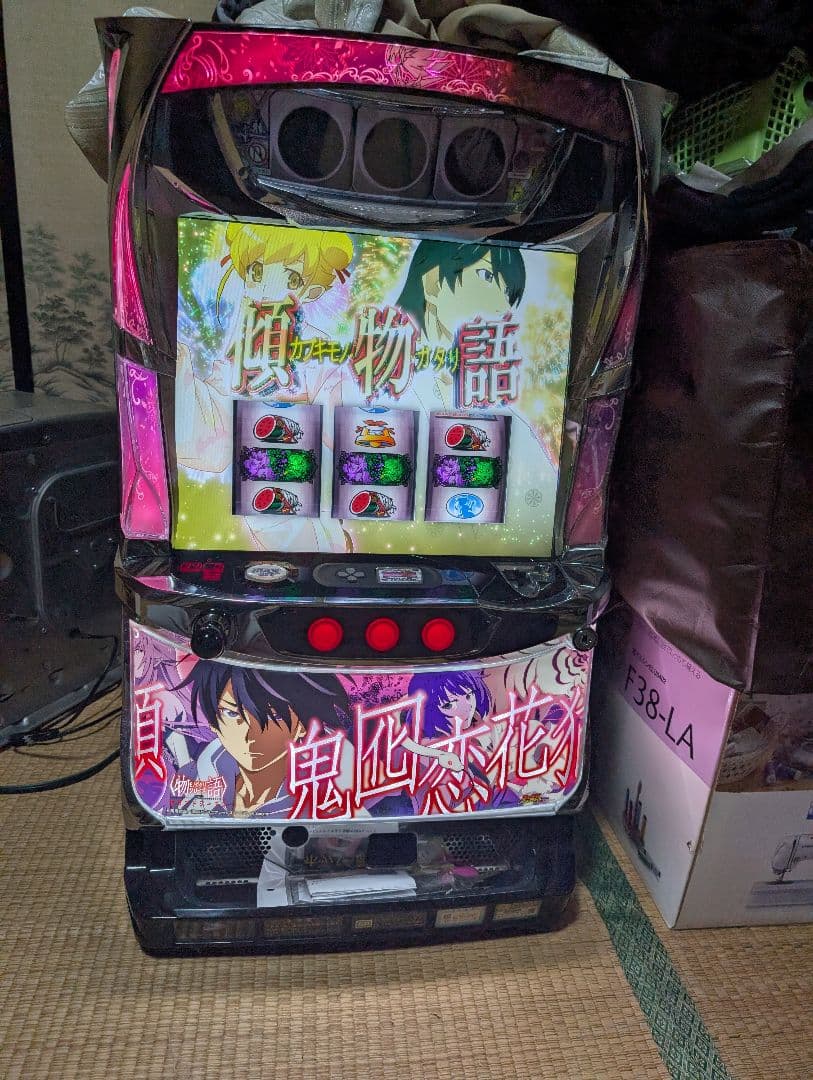 パチスロ　６号機　化物語セカンドシーズン　不要機付