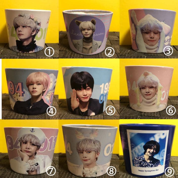 monstax monsta x モネク カップホルダー　セット価格