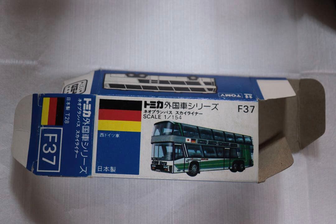 日本製　トミカ　外国車シリーズ　ネオプランバス　スカイライナー　F37