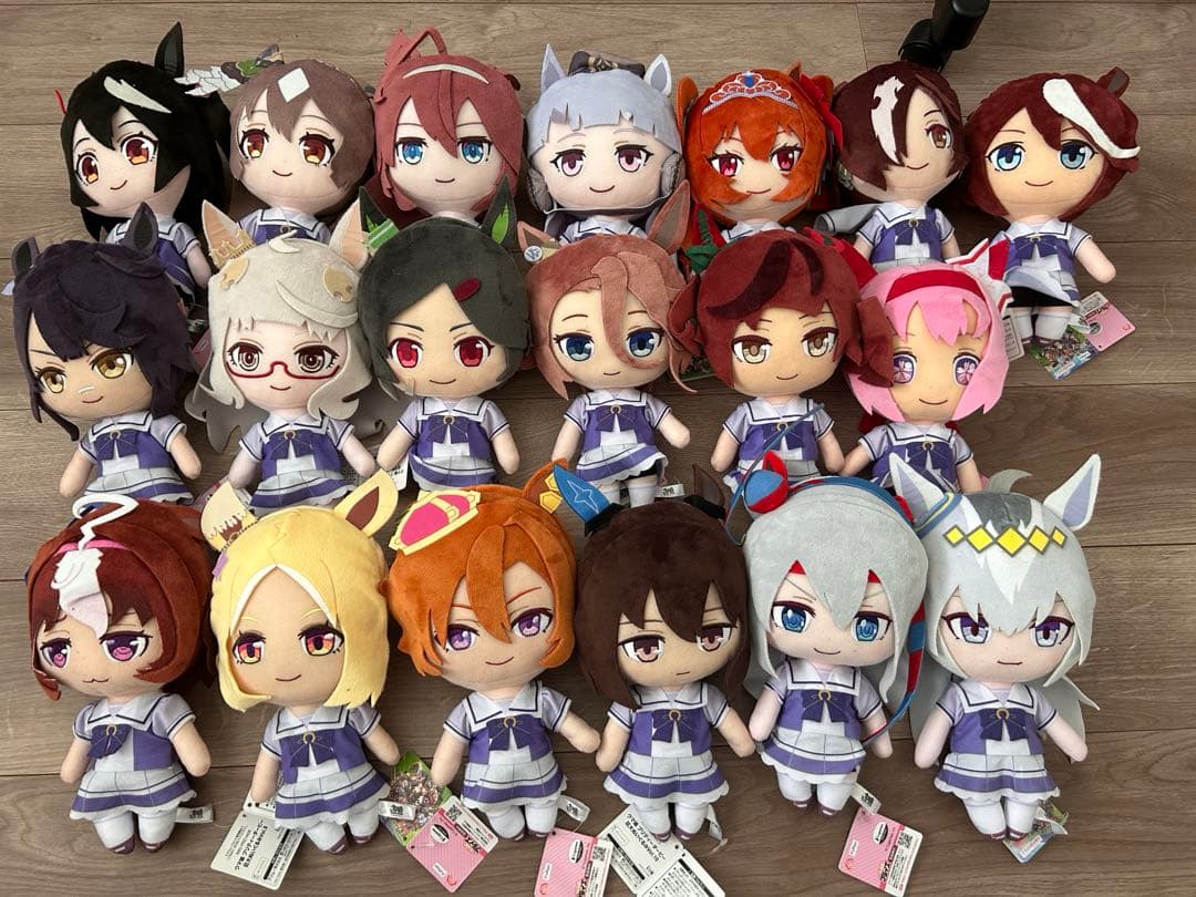 ウマ娘　ぬいぐるみ　19個まとめ売り