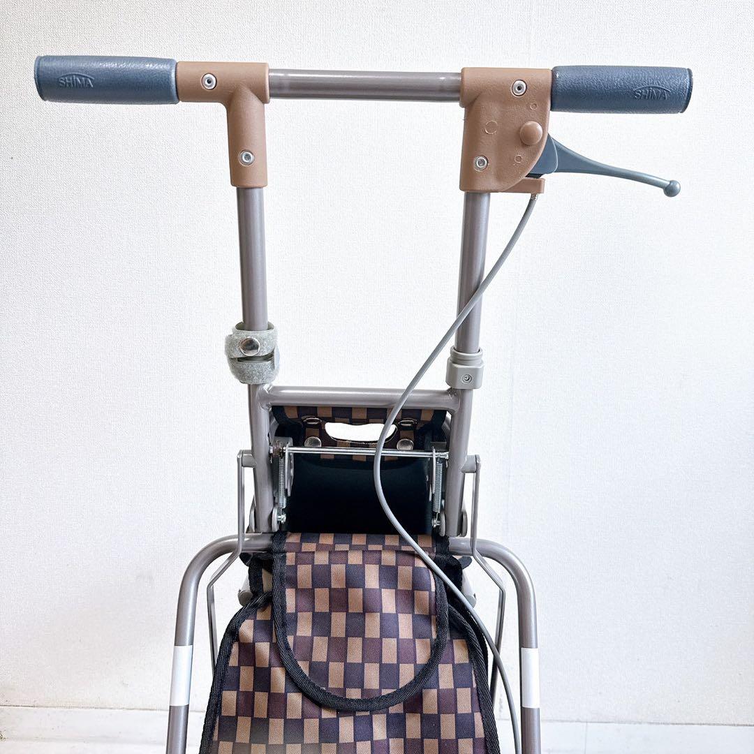 【美品】島製作所 シルバーカー　サニーウォーカー AW3 手押し車　シニア