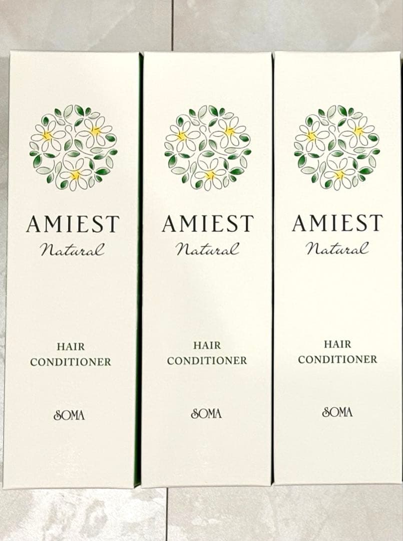ソーマ アミエストシャンプーナチュラル アミエストヘアコンディショナーナチュラル