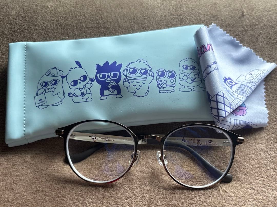 zoff はぴだんぶいコラボメガネ ぽちゃっこ