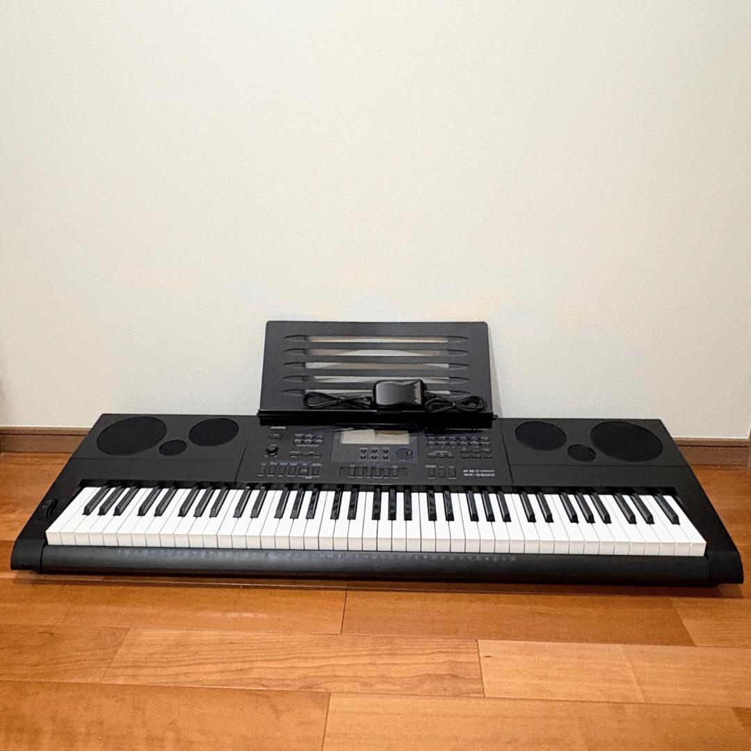 CASIO WK-6600 76鍵盤 700音色 210リズム