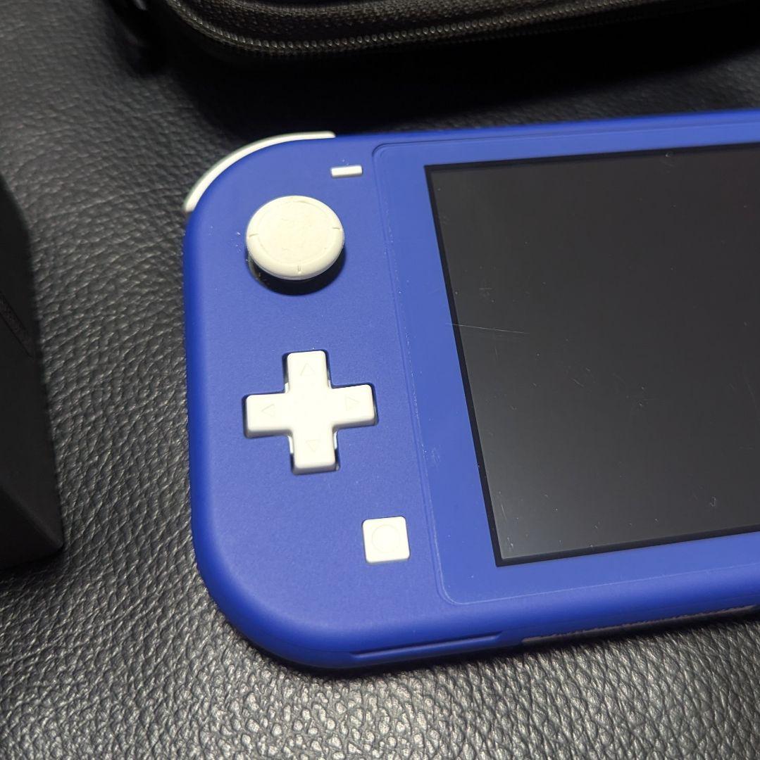 Nintendo Switch Lite 青 本体 + 充電器 + ケース