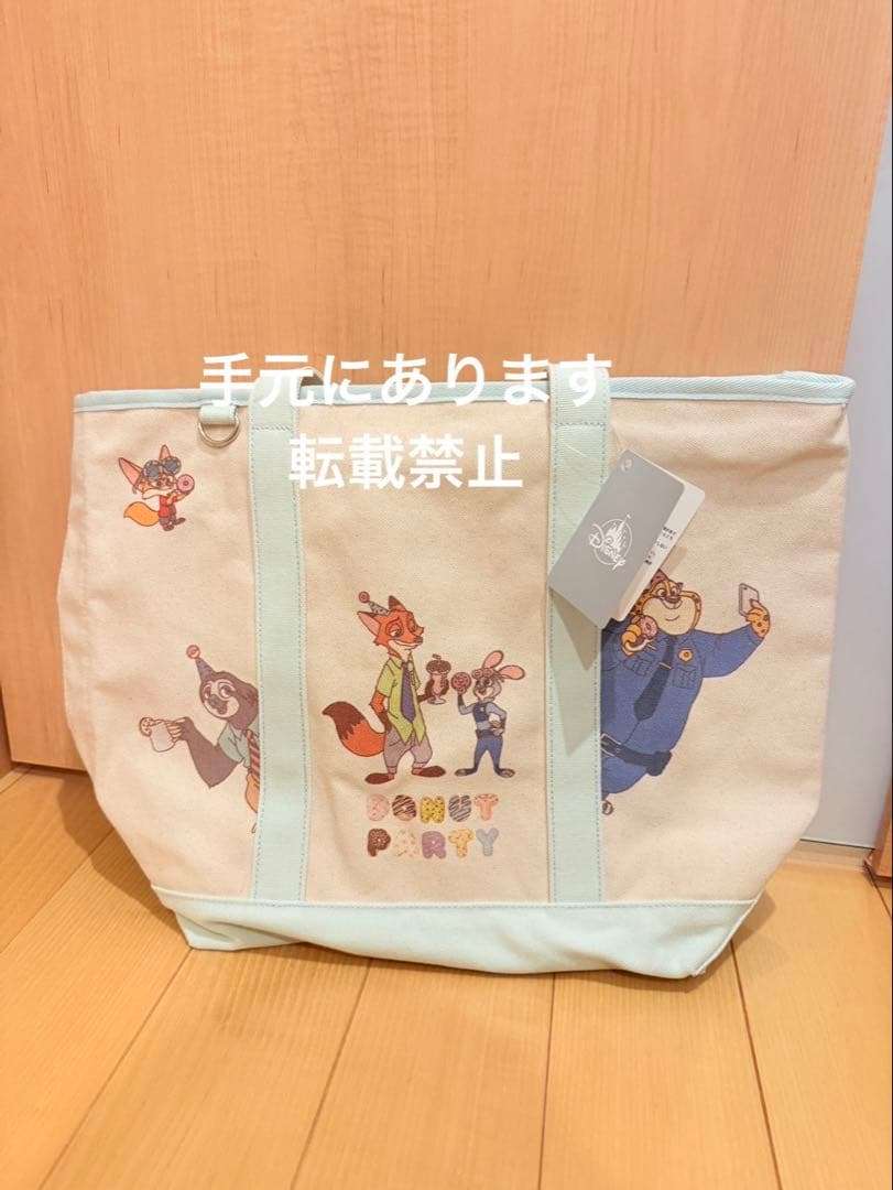 ディズニーストア　ディズニー　ズートピア　トートバッグ　ズートピア10th 新品