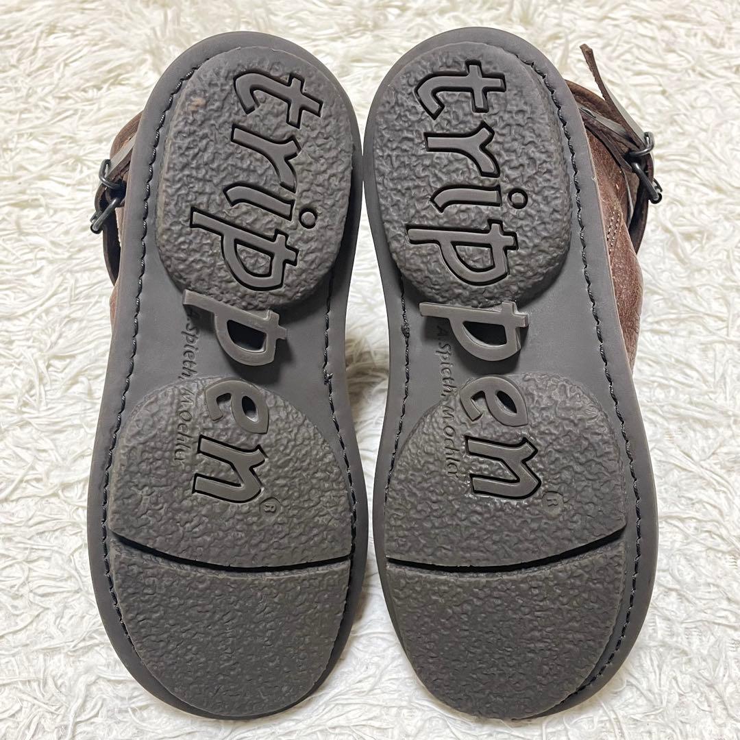 【美品】trippen BOMB レザーブーツ 35