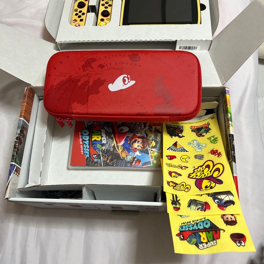 作確認済Nintendo Switchスーパーマリオオデッセイセット@ソフト