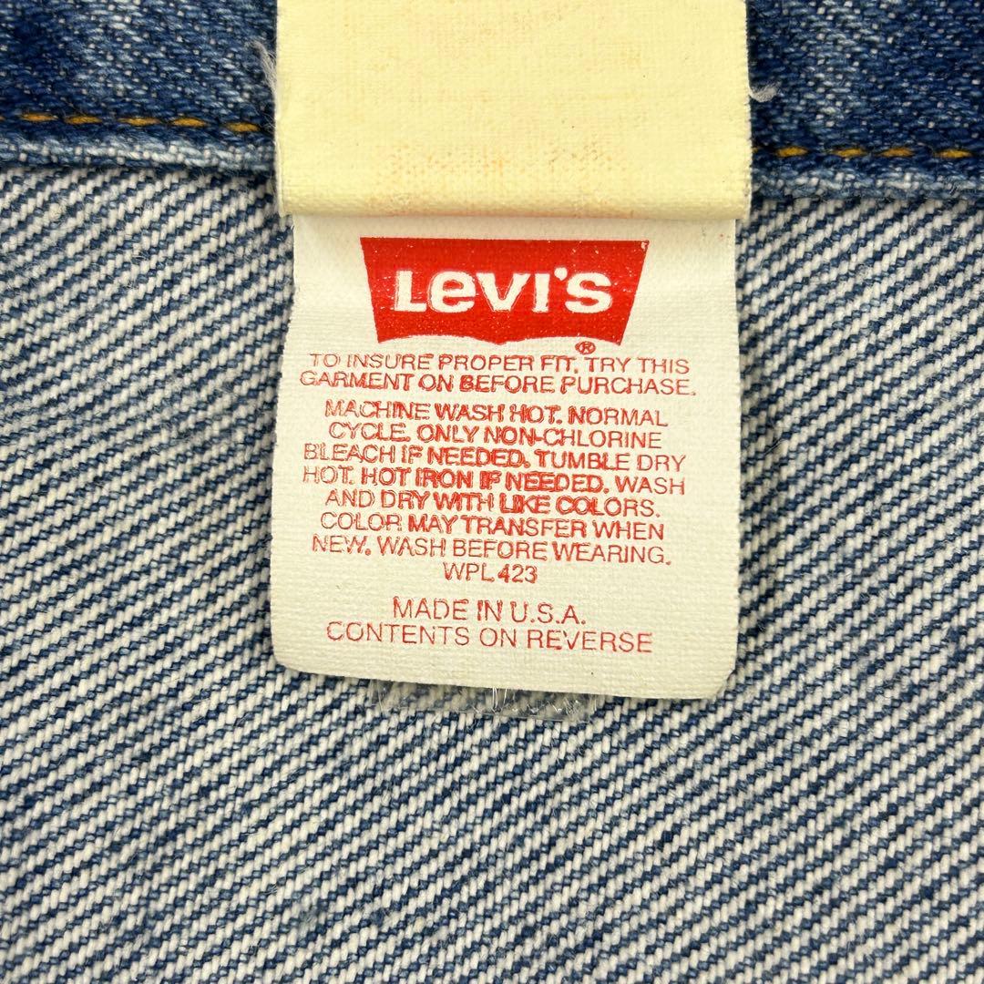 リーバイス　デニムジャケット Levi's 70506 USA 40