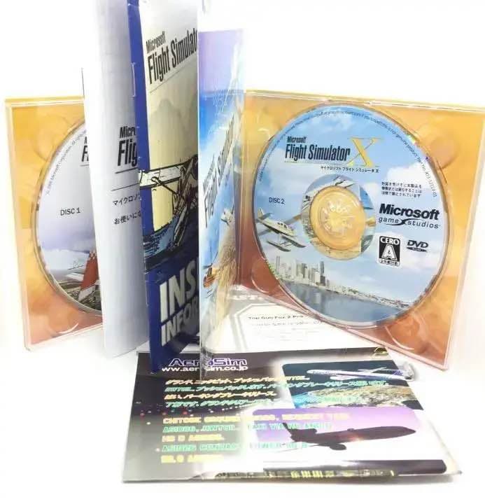 【希少品】Microsoft Flight Simulator X/日本語版
