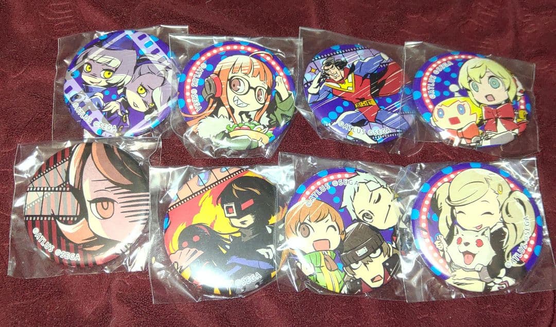 ペルソナQ2 PQ2 LINE 缶バッジ 8個セット