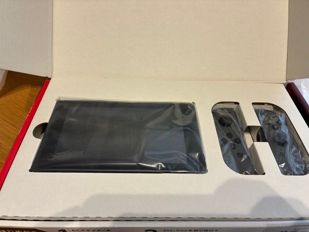 美品　Nintendo Switch 本体 グレー　付属品完備