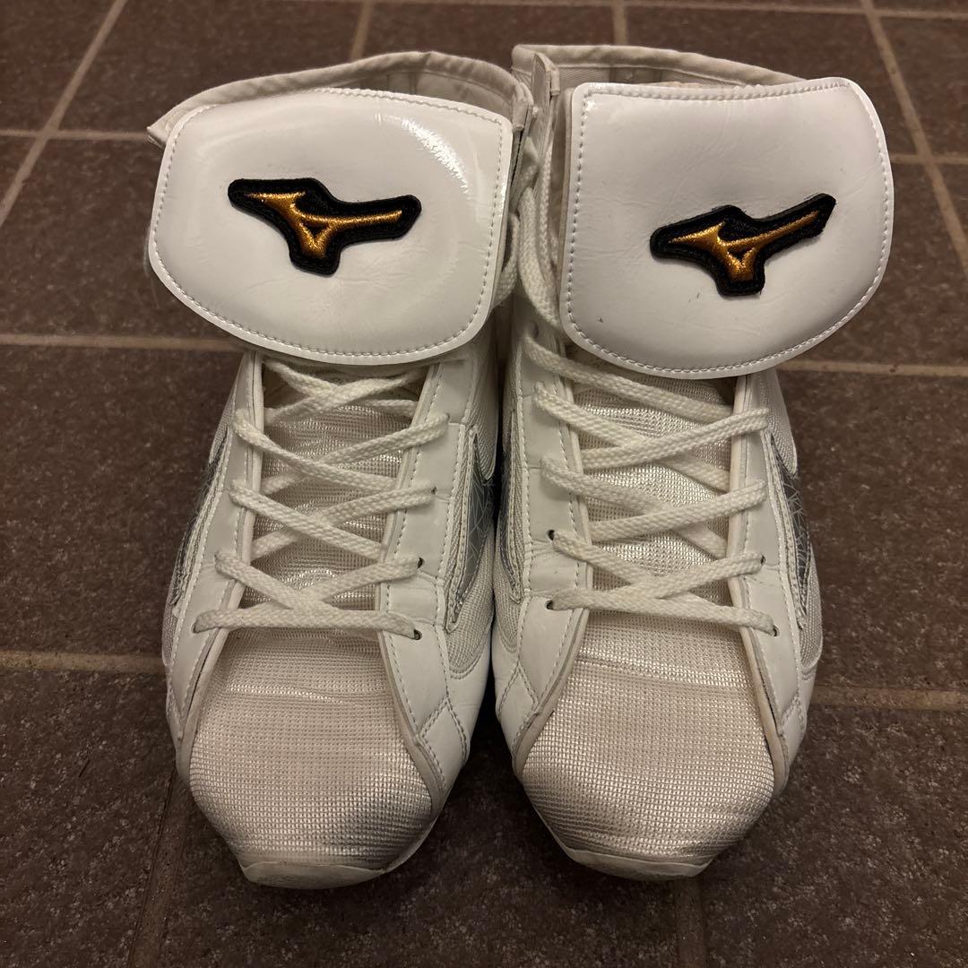 Mizuno ボクシングシューズ ホワイト ローカット