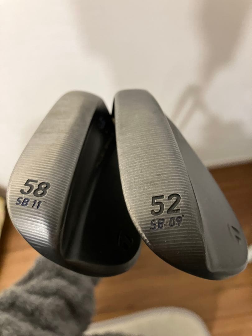 テーラーメイドMG3 58,52 ブラックウェッジ