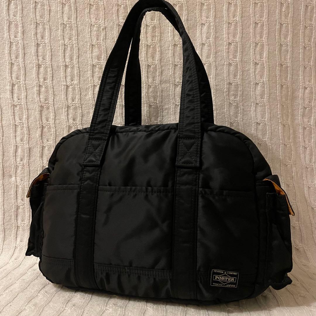 【美品✨】PORTER タンカー ダッフルバッグ ボストンバック　ブラック