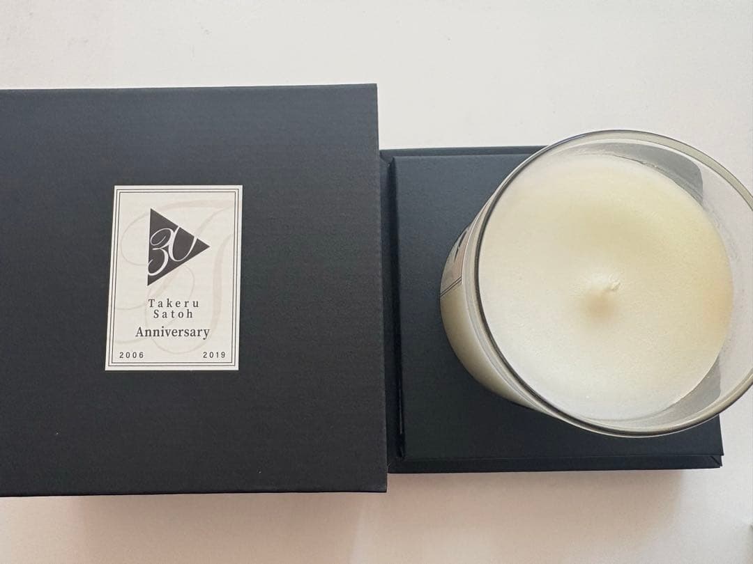 佐藤健30thアニバーサリーオリジナルアロマキャンドル＆オリジナルオードトワレ