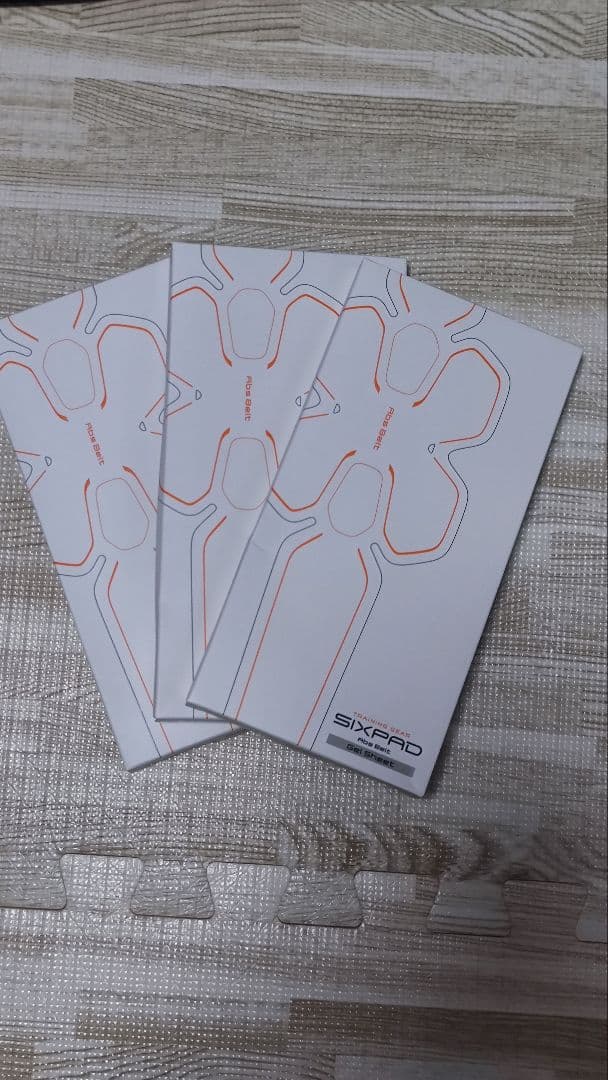 【新品】シックスパッドアブズベルト用ジェルシート