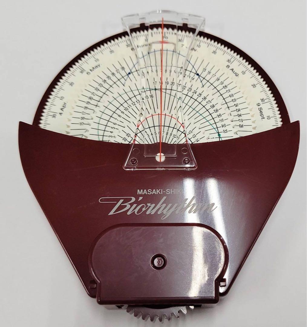 【限定残り1個！】政木式バイオリズム計　赤　　政木和三　占い　運勢　産み分け