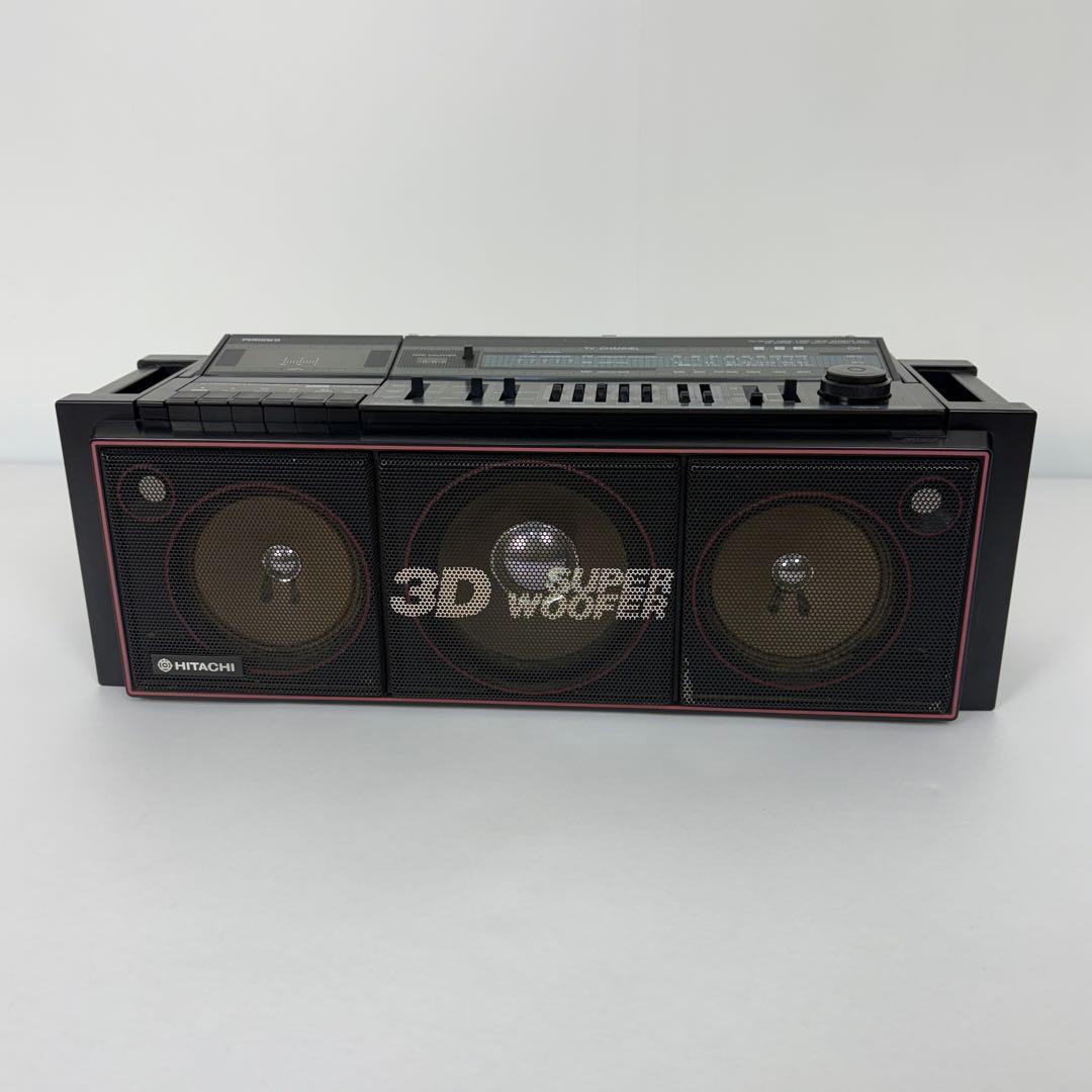 ★現状品★ HITACHI 日立 メタル対応ラジカセ TRK-7620