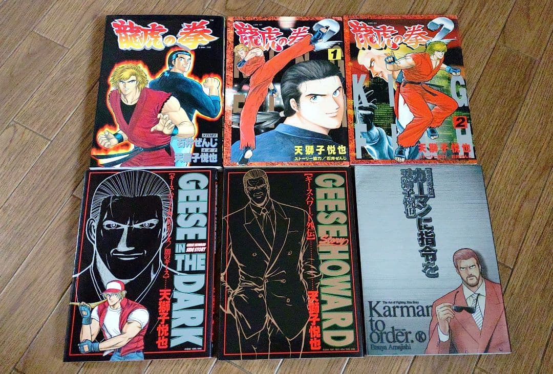 特価!! 天獅子悦也 ゲームコミカライズ本6冊セット