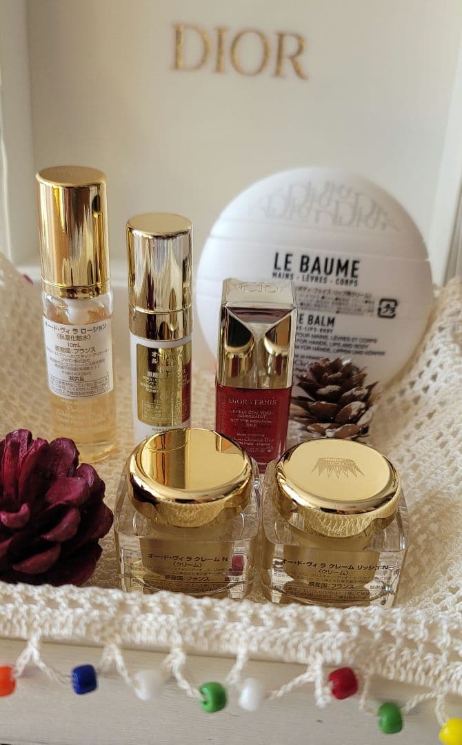 Dior オードヴィ　トライアルセット 4点　マニキュア・バーム合計６点