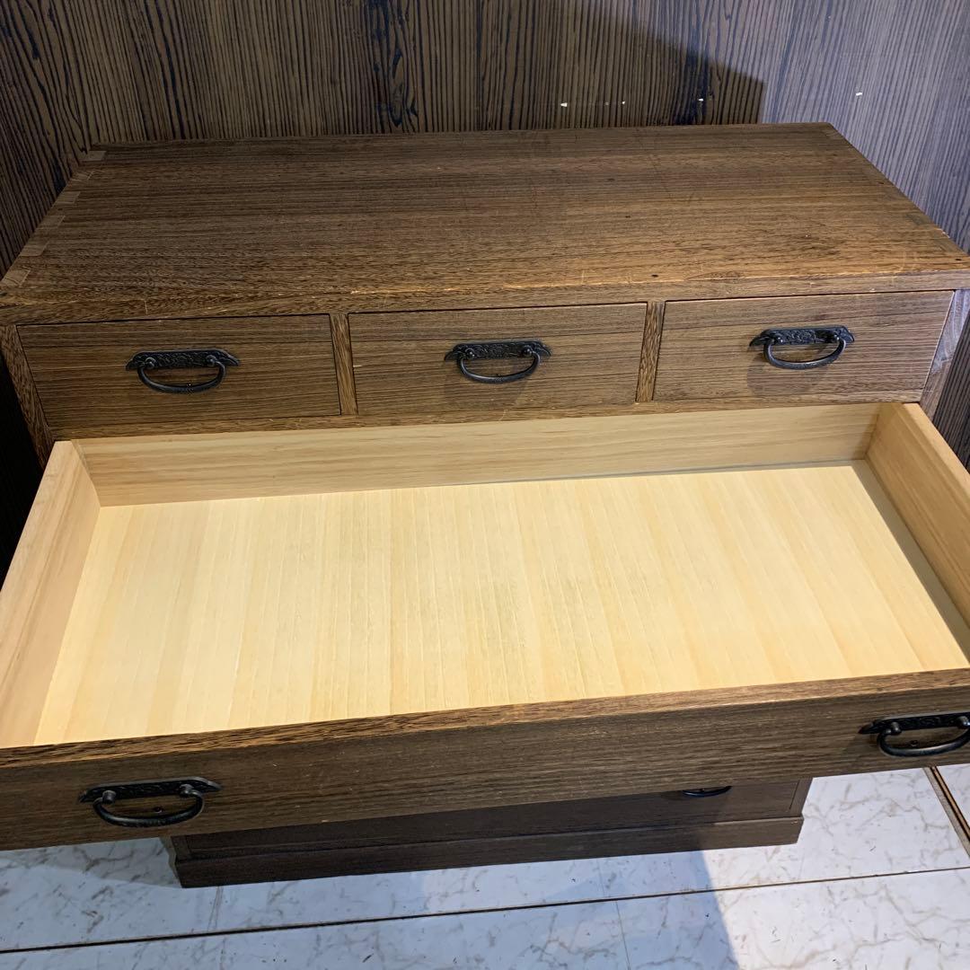 桐たんす　桐タンス　桐端箪笥　和モダン　民芸家具　高級