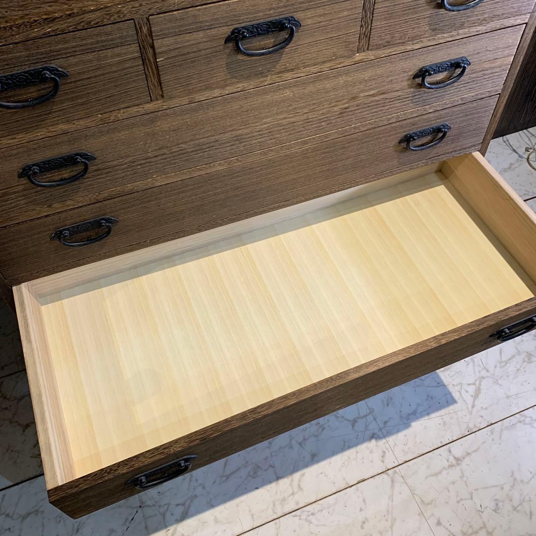 桐たんす　桐タンス　桐端箪笥　和モダン　民芸家具　高級