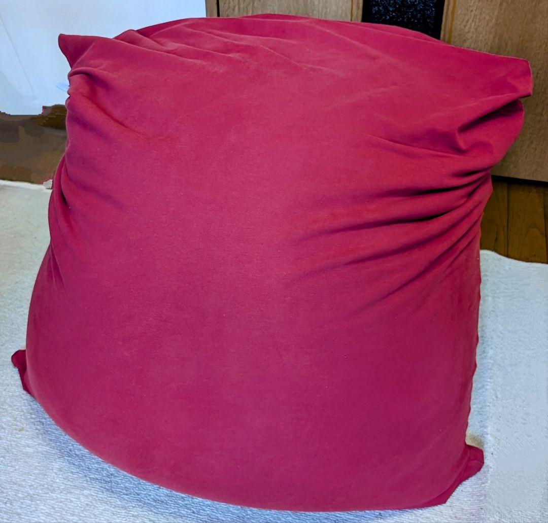 yogibo mini ワインレッド 取替カバー付き