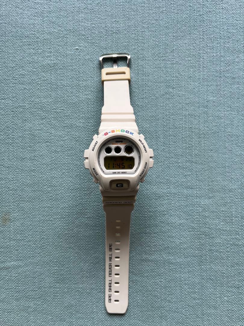 【稼動品】限定2000本 G-SHOCK ホワイト A Bathing Ape