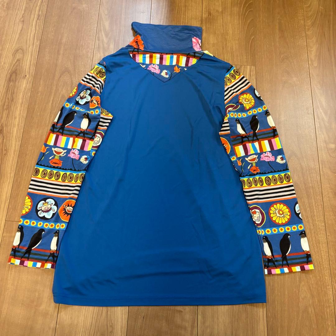 ナ*ロ様 OLLEBOREBLA アルベロベロ　チュニック　花と鳥とブタさん