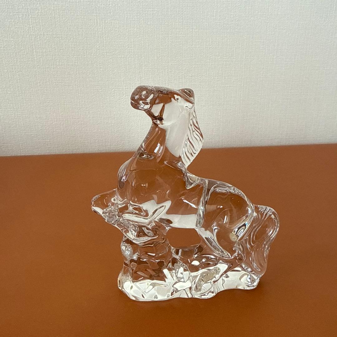 Baccarat バカラ　クリスタル　来年の干支　午　馬