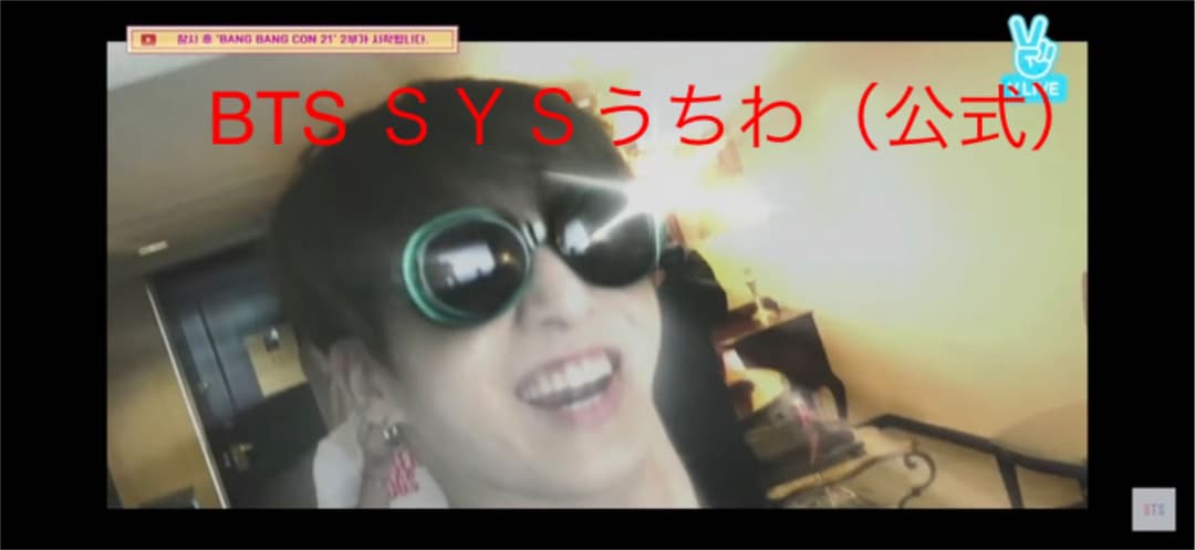 BTS sys うちわグク以外