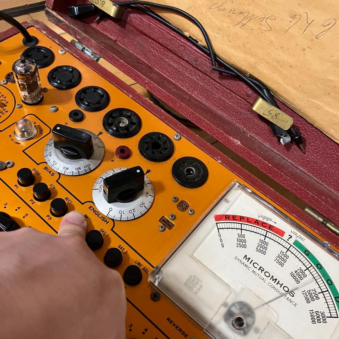 SIEMENS E83CC NOS×3 + ECC83 1本 真空管セット