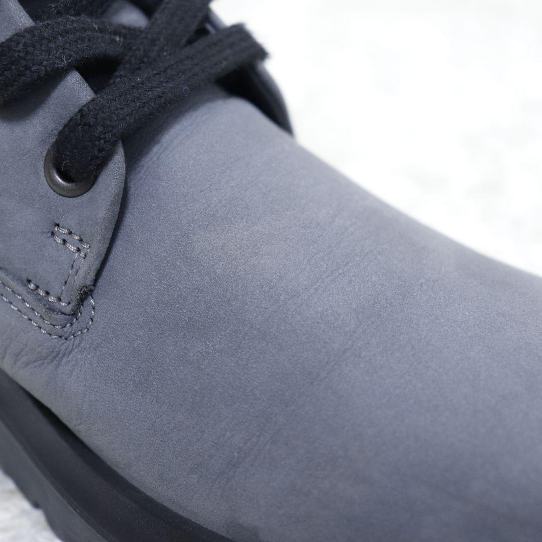 ecco　ヌーベル　レースアップ　サイドジップ　ブーツ　24cm