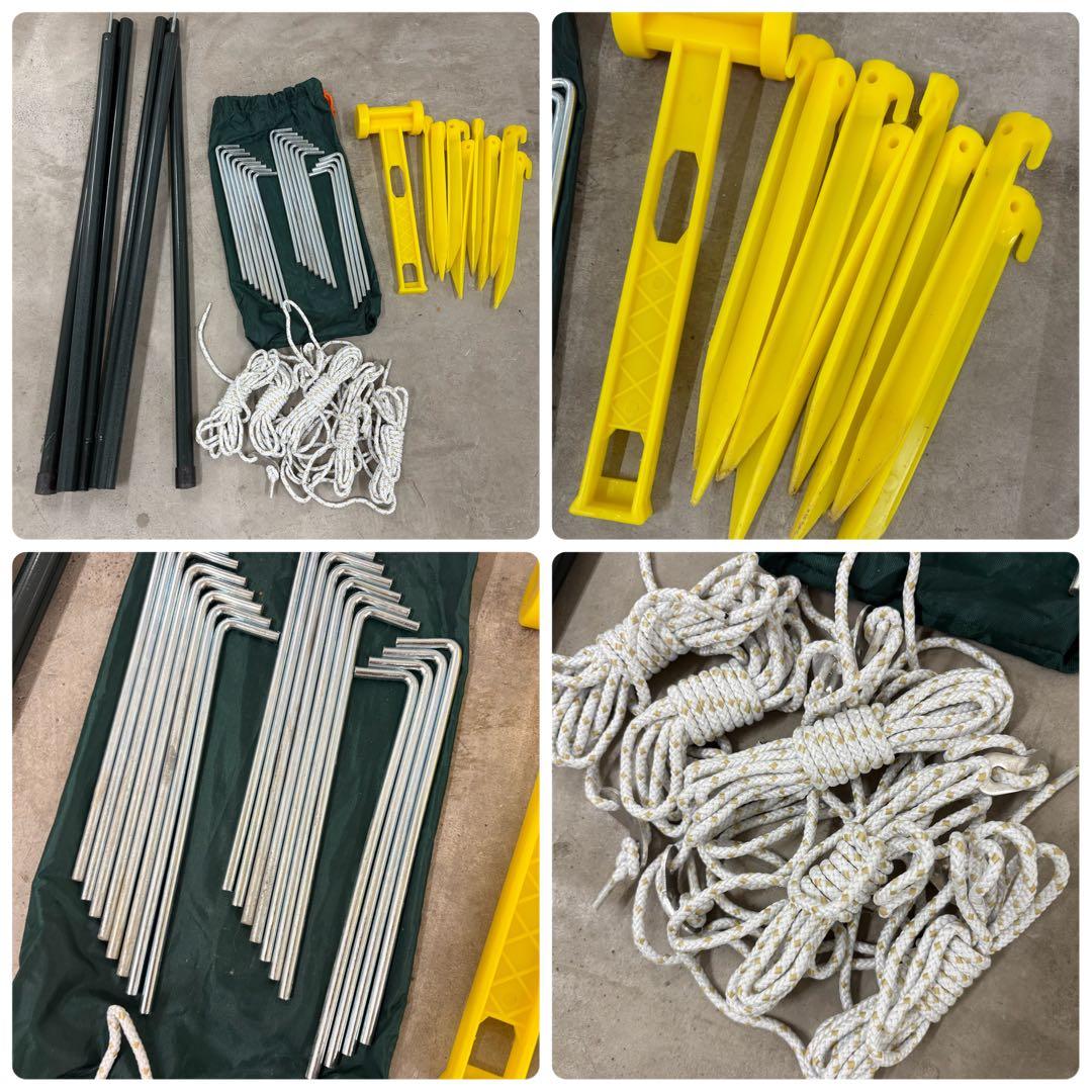 極美品 コールマン タフスクリーン2ルームハウス インナーマットシートセット